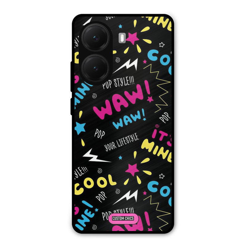 Paper Pop Poco X7 Pro Mobile Back Cover - Aesthetic PrintShield Case