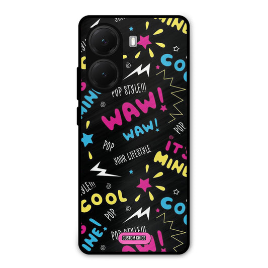 Paper Pop Poco X7 Pro Mobile Back Cover - Aesthetic PrintShield Case
