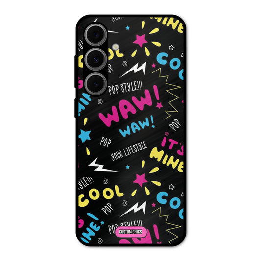 Paper Pop Samsung Galaxy S24 FE Mobile Back Cover - Aesthetic PrintShield Case