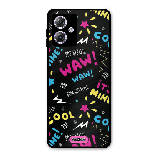 Paper Pop Motorola G64 5G Mobile Back Cover - Aesthetic PrintShield Case