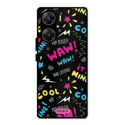 Paper Pop Vivo V29e Mobile Back Cover - Aesthetic PrintShield Case