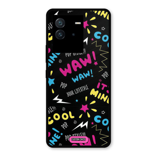 Paper Pop iQoo Neo 6 Mobile Back Cover - Aesthetic PrintShield Case