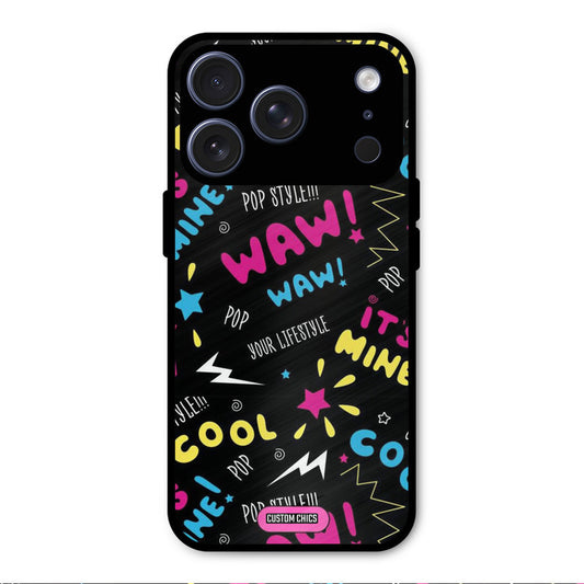 Paper Pop iPhone 17 Pro Mobile Back Cover - Aesthetic PrintShield Case