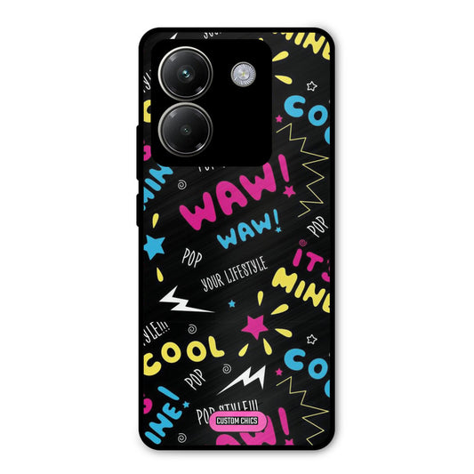 Paper Pop Poco M7 Pro Mobile Back Cover - Aesthetic PrintShield Case