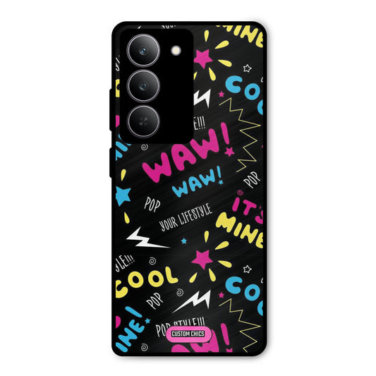 Paper Pop Realme 14x Mobile Back Cover - Aesthetic PrintShield Case