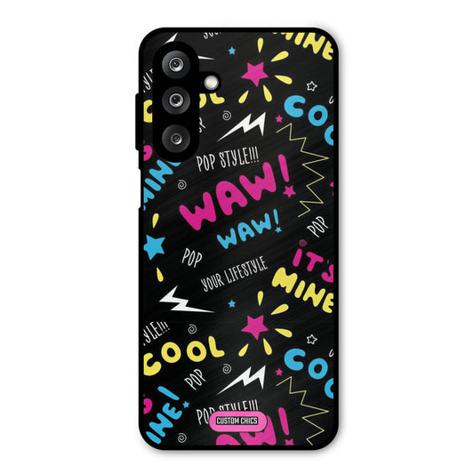 Paper Pop Samsung Galaxy M36 Mobile Back Cover - Aesthetic PrintShield Case