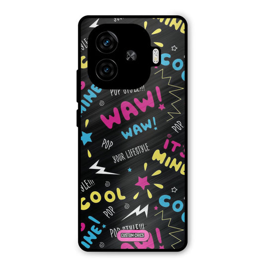 Paper Pop iQoo Neo 10R Mobile Back Cover - Aesthetic PrintShield Case