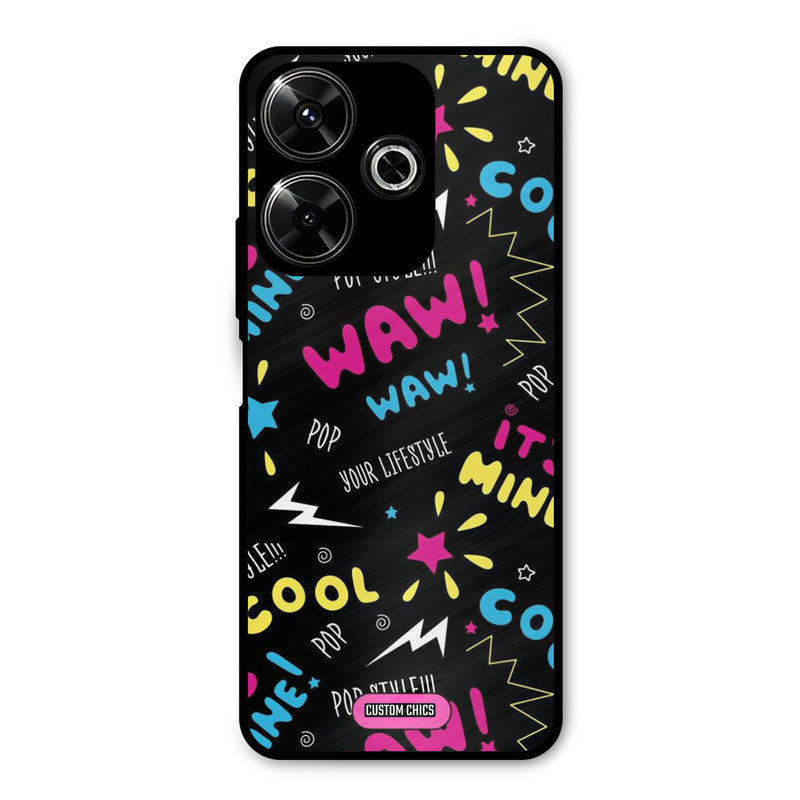Paper Pop Redmi 13 5G Mobile Back Cover - Aesthetic PrintShield Case