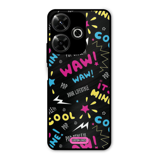 Paper Pop Redmi 13 5G Mobile Back Cover - Aesthetic PrintShield Case