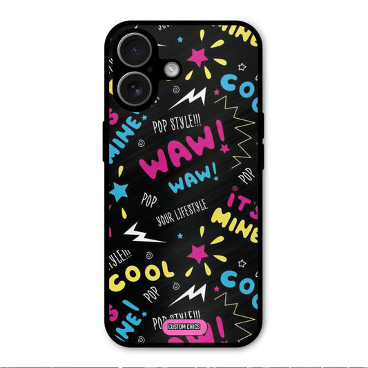 Paper Pop iPhone 17 Mobile Back Cover - Aesthetic PrintShield Case