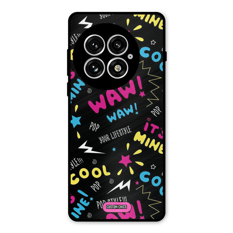 Paper Pop Oneplus 13 Mobile Back Cover - Aesthetic PrintShield Case