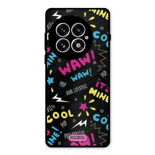 Paper Pop Oneplus 13 Mobile Back Cover - Aesthetic PrintShield Case