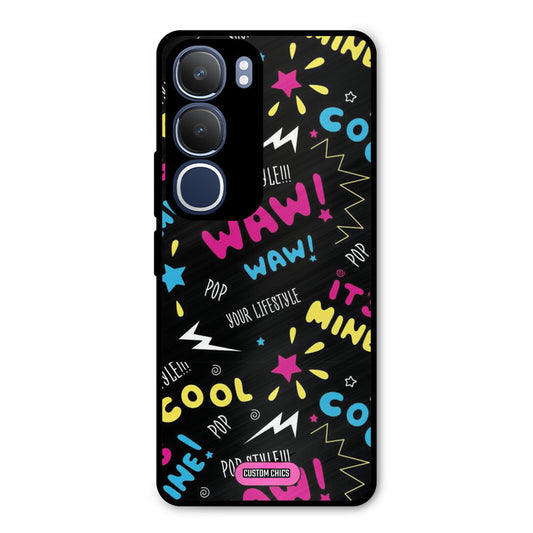 Paper Pop Vivo Y29 Mobile Back Cover - Aesthetic PrintShield Case