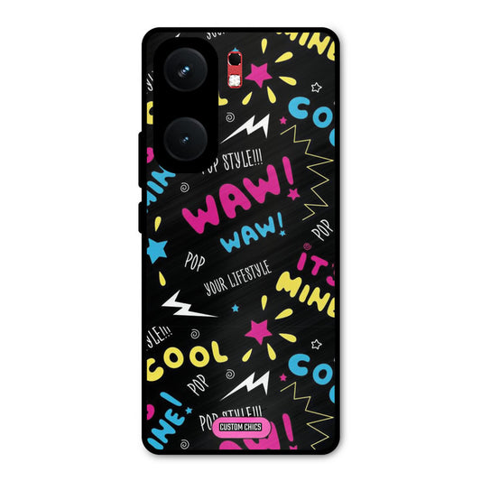 Paper Pop iQOO Neo 9 Pro Mobile Back Cover - Aesthetic PrintShield Case