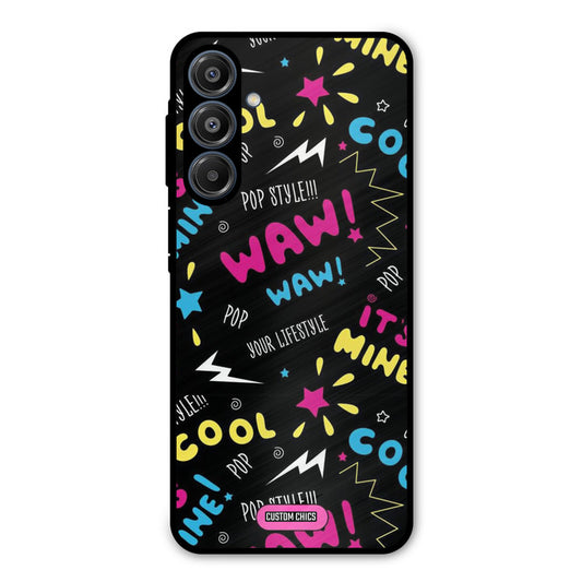 Paper Pop Samsung Galaxy A16 5G Mobile Back Cover - Aesthetic PrintShield Case