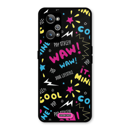 Paper Pop Realme GT 2 Mobile Back Cover - Aesthetic PrintShield Case