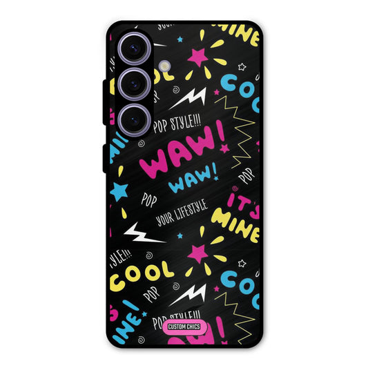 Paper Pop Samsung Galaxy S24 Mobile Back Cover - Aesthetic PrintShield Case