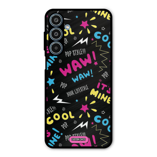 Paper Pop Samsung Galaxy M35 5G Mobile Back Cover - Aesthetic PrintShield Case