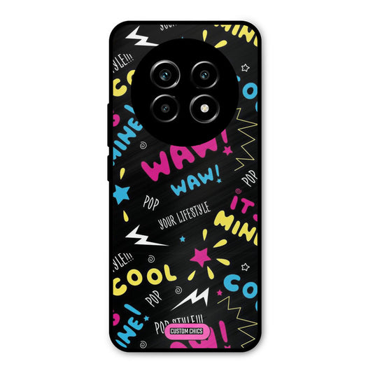 Paper Pop Realme 13 Pro Mobile Back Cover - Aesthetic PrintShield Case