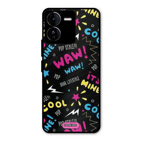 Paper Pop iQOO Z9 Mobile Back Cover - Aesthetic PrintShield Case