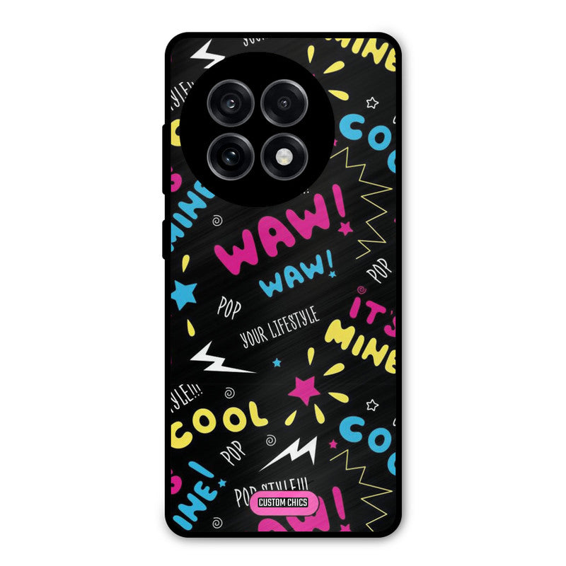 Paper Pop OnePlus 13R Mobile Back Cover - Aesthetic PrintShield Case