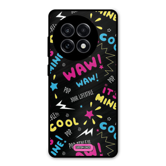 Paper Pop OnePlus 13R Mobile Back Cover - Aesthetic PrintShield Case