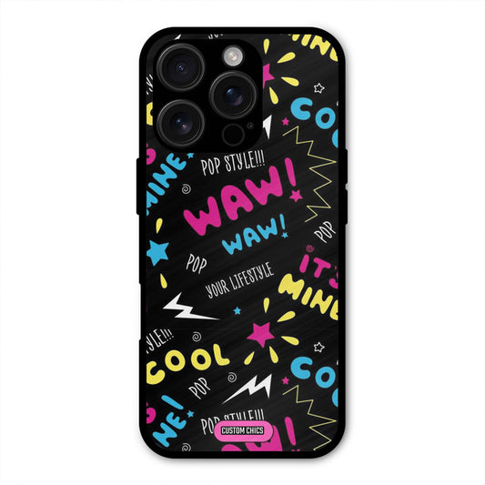 Paper Pop iPhone 16 Pro Max Mobile Back Cover - Aesthetic PrintShield Case