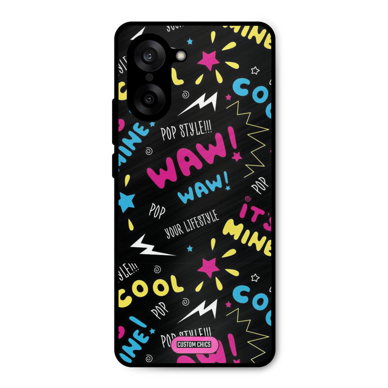 Paper Pop Oneplus Nord CE5 Mobile Back Cover - Aesthetic PrintShield Case