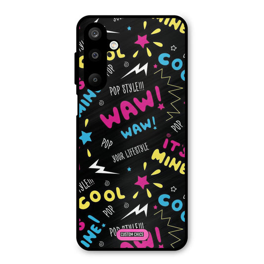 Paper Pop Samsung Galaxy M16 Mobile Back Cover - Aesthetic PrintShield Case