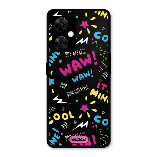 Paper Pop OnePlus Nord CE 3 Lite Mobile Back Cover - Aesthetic PrintShield Case