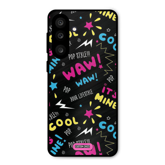 Paper Pop Samsung Galaxy M56 Mobile Back Cover - Aesthetic PrintShield Case