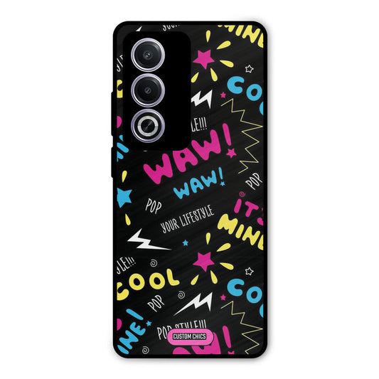 Paper Pop Oppo K12x Mobile Back Cover - Aesthetic PrintShield Case