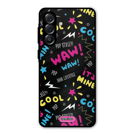Paper Pop Samsung Galaxy A56 5G Mobile Back Cover - Aesthetic PrintShield Case