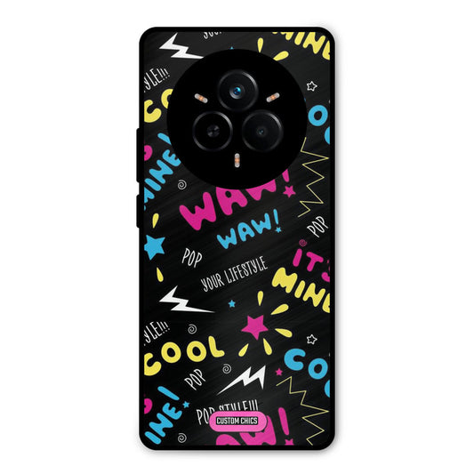 Paper Pop Realme 14 Pro Mobile Back Cover - Aesthetic PrintShield Case