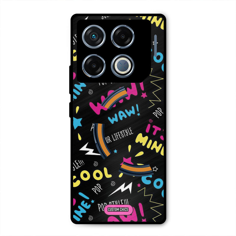 Paper Pop Infinix GT 20 Pro Mobile Back Cover - Aesthetic PrintShield Case