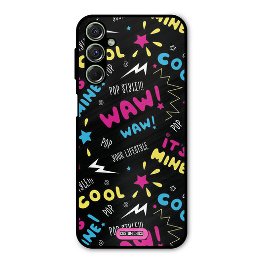 Paper Pop Samsung Galaxy M34 Mobile Back Cover - Aesthetic PrintShield Case
