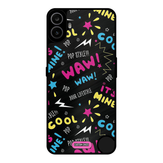 Paper Pop Nothing CMF Phone 1 Mobile Back Cover - Aesthetic PrintShield Case