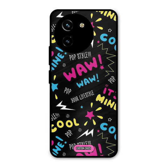 Paper Pop Vivo Y200i Mobile Back Cover - Aesthetic PrintShield Case
