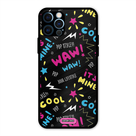 Paper Pop IPhone 12 Pro Mobile Back Cover - Aesthetic PrintShield Case