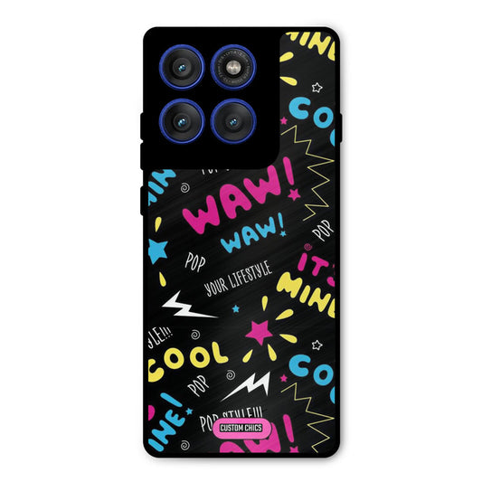 Paper Pop Motorola Edge 60 Pro Mobile Back Cover - Aesthetic PrintShield Case