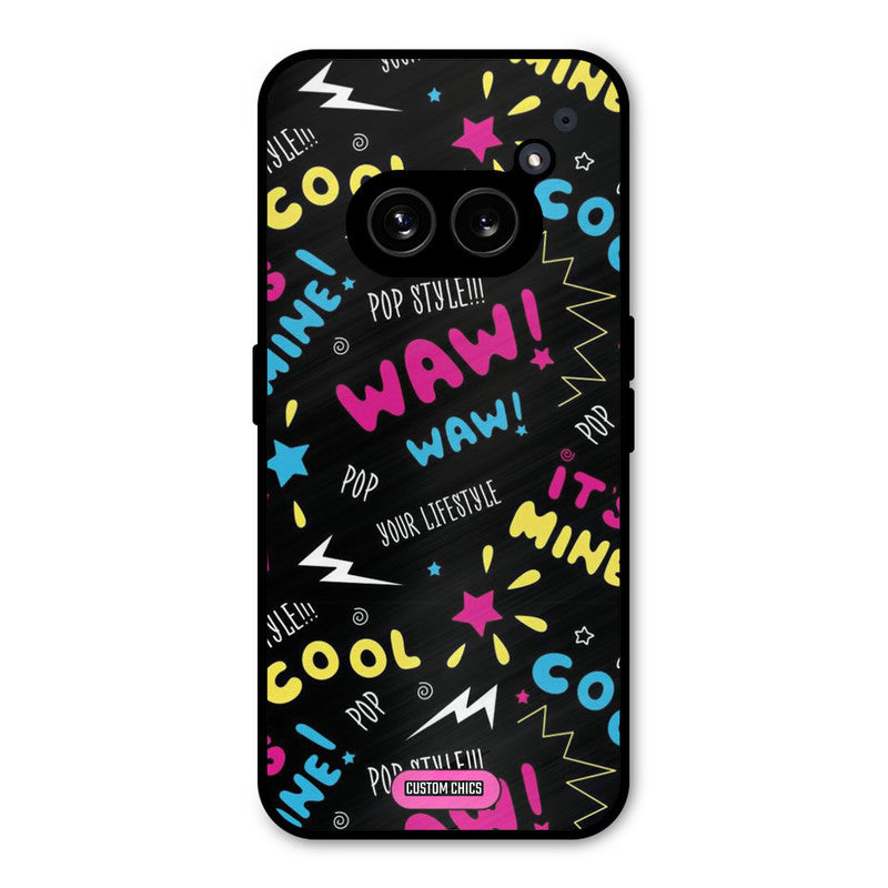 Paper Pop Nothing Phone 2a Mobile Back Cover - Aesthetic PrintShield Case