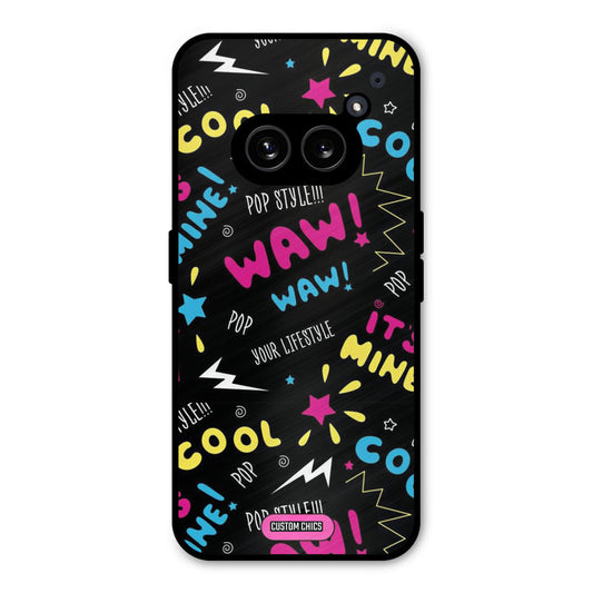 Paper Pop Nothing Phone 2a Mobile Back Cover - Aesthetic PrintShield Case