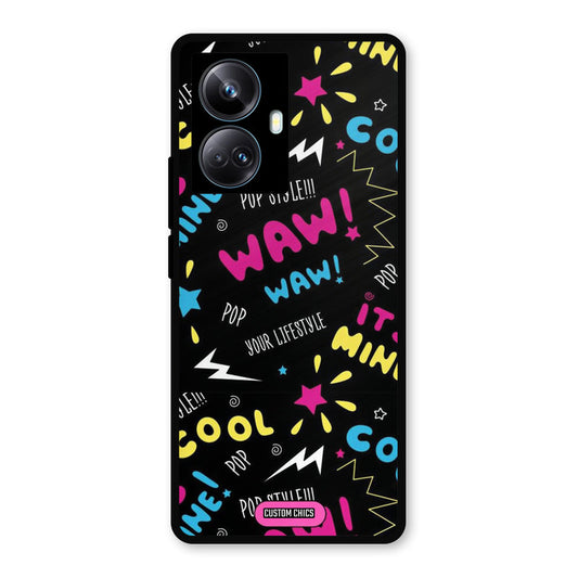 Paper Pop Realme 10 Pro Plus Mobile Back Cover - Aesthetic PrintShield Case