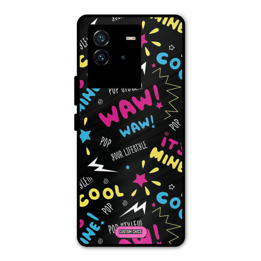 Paper Pop iQOO Neo 6 5G Mobile Back Cover - Aesthetic PrintShield Case