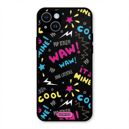 Paper Pop iPhone 14 Plus Mobile Back Cover - Aesthetic PrintShield Case