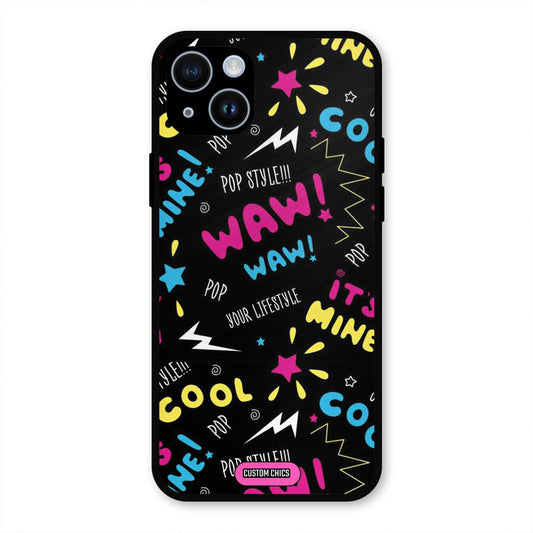 Paper Pop iPhone 14 Plus Mobile Back Cover - Aesthetic PrintShield Case