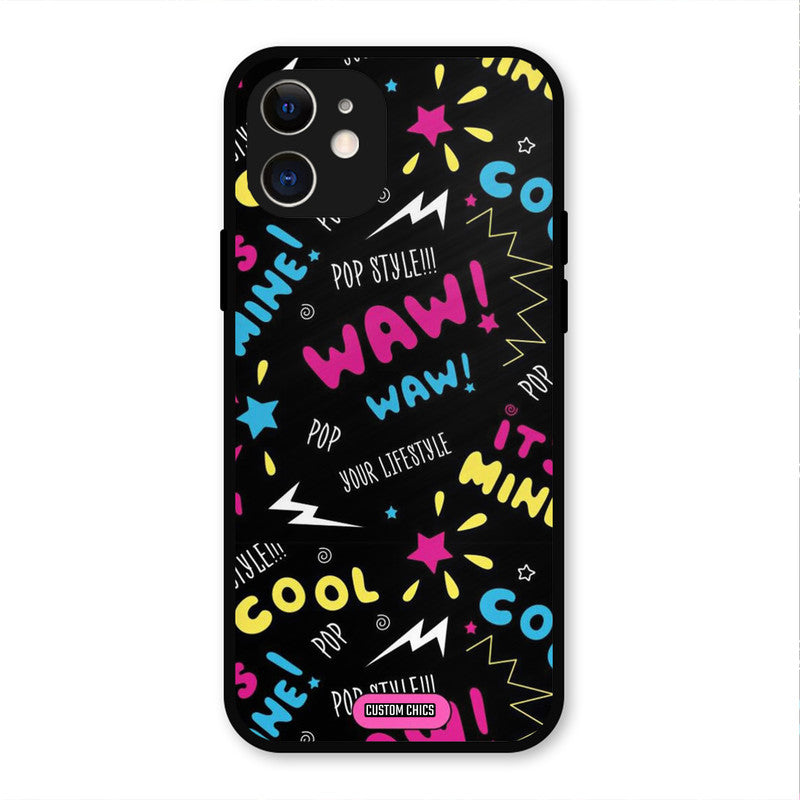 Paper Pop IPhone 12 Mobile Back Cover - Aesthetic PrintShield Case