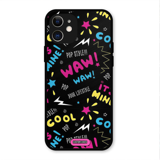 Paper Pop IPhone 12 Mobile Back Cover - Aesthetic PrintShield Case