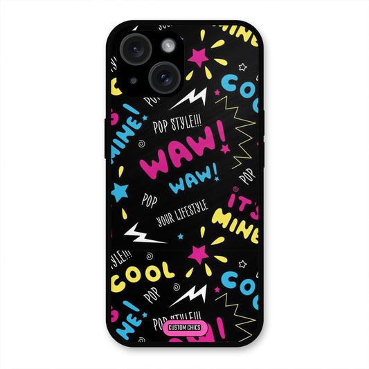 Paper Pop iPhone 15 Mobile Back Cover - Aesthetic PrintShield Case