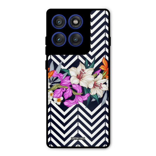 Pattern Flower Motorola Edge 60 Pro Mobile Back Cover - Aesthetic PrintShield Case